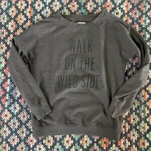 Charcoal Gray Women's Sweatshirt
